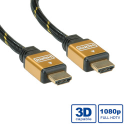 Cavo hdmi nilox 3m oro [ro11.04.5503]