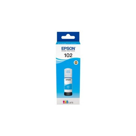 Cartuccia epson flacone ecotank 70ml ciano [c13t03r240]