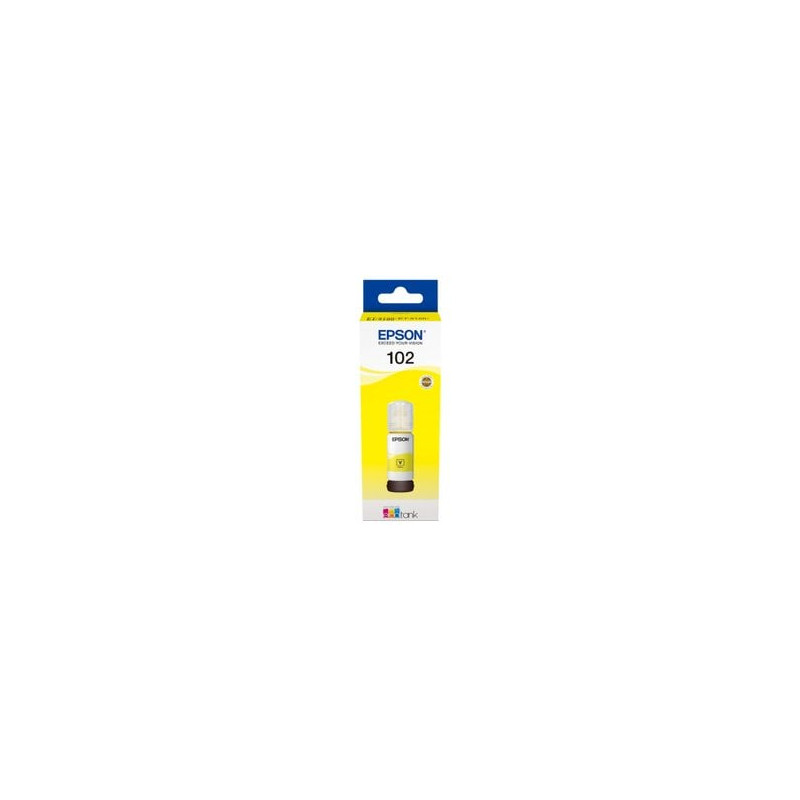 Cartuccia epson flacone ecotank 70ml giallo [c13t03r440]