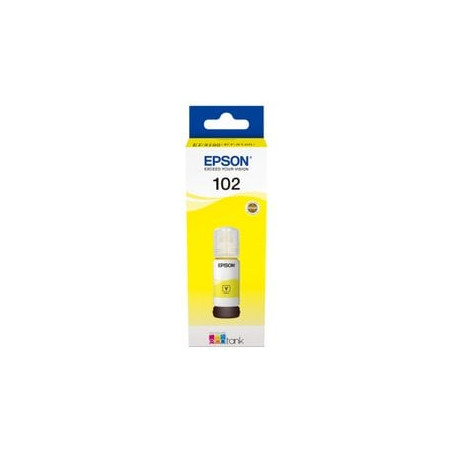 Cartuccia epson flacone ecotank 70ml giallo [c13t03r440]