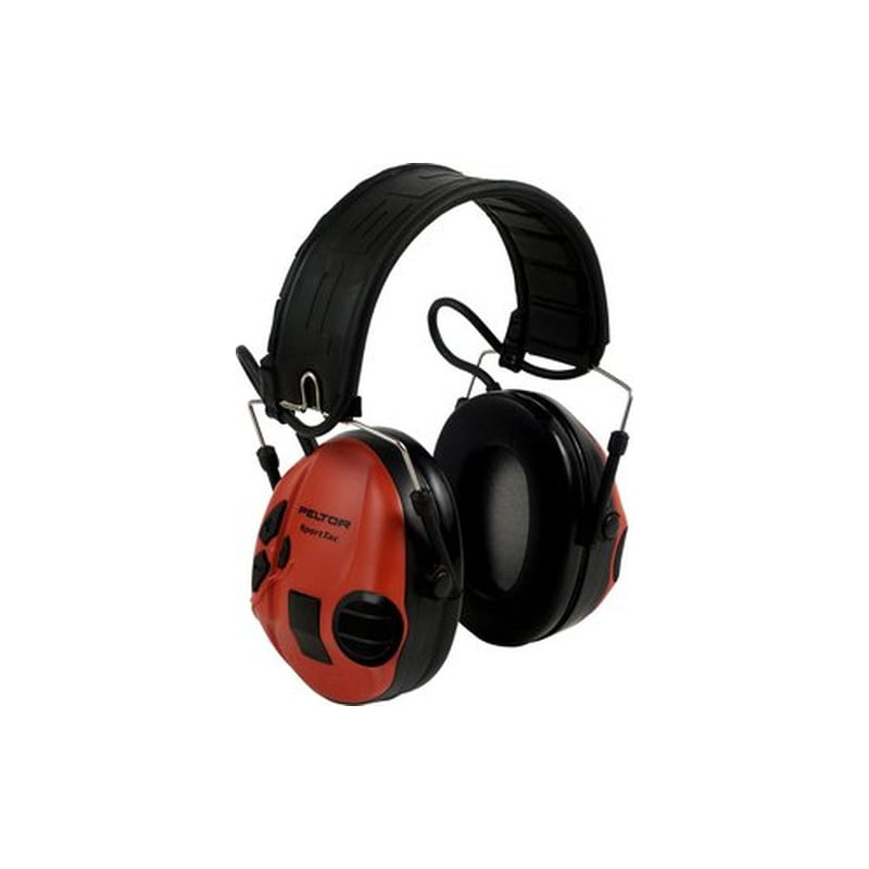 Cuffie protettive 3m mt16h210f-478-rd sporttac nero [54591]