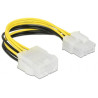 Cavo alimentazione delock eps 8pin st/bu 15cm [85451]