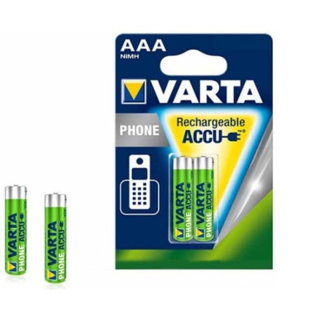 Pila varta 2 pz. aaa 550 mah cf.2 ricaricabile [58397101402]