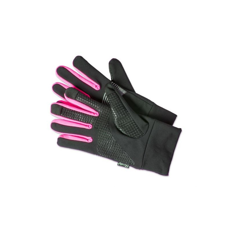 Guanti celly sport touch rosa [sportglove17pk]