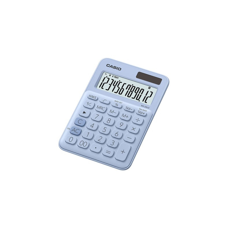 Calcolatrice casio ms-20uc-lb celeste [ms-20uc-lb]