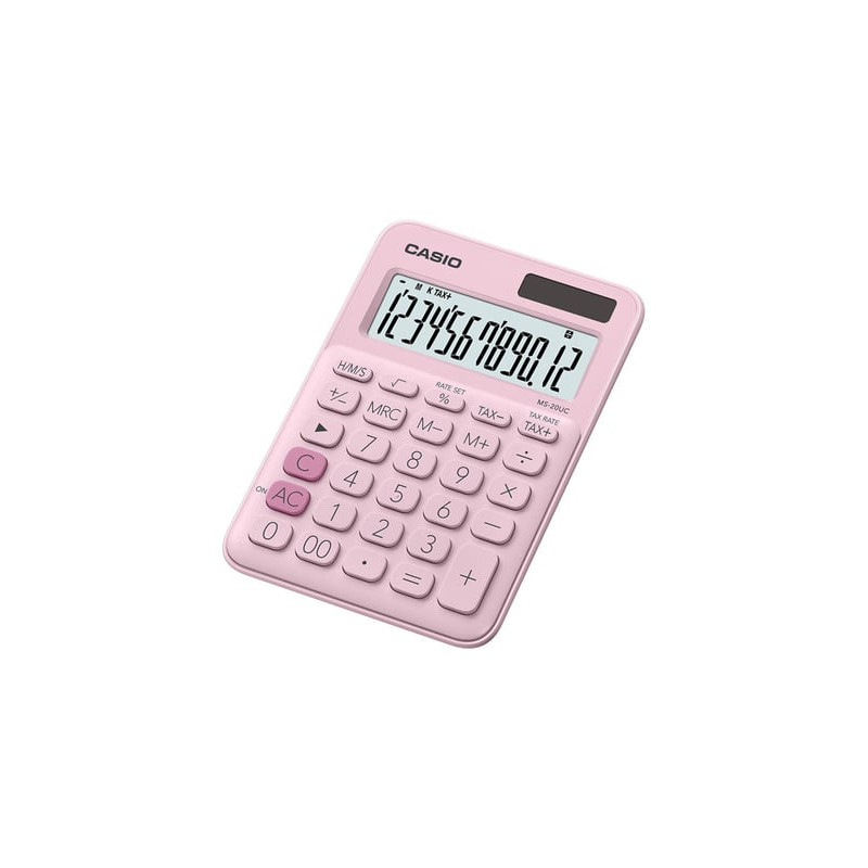 Calcolatrice casio ms-20uc-pk rosa [ms-20uc-pk]