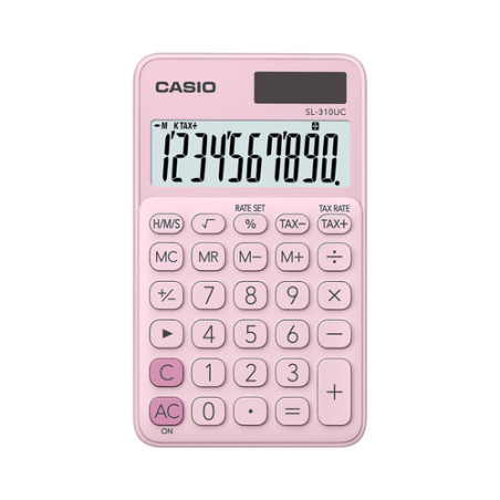 Calcolatrice casio sl-310uc-pk rosa [sl-310uc-pk]