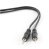 Cavo audio gembird jack 3.5mm/3.5mm m/m 1.2m nero [cca-404]