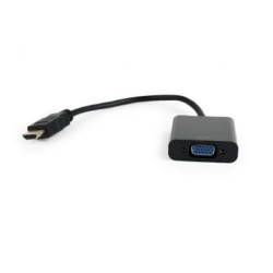 Adattatore gembird hdmi a vga m/f 15m nero [a-hdmi-vga-04]