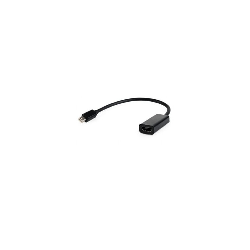 Adattatore gembird mini displayport a hdmi nero [a-mdpm-hdmif-02]