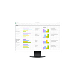 Monitor led 24" eizo flexscan ev2456 wuxga 1920x1200p 5ms classe