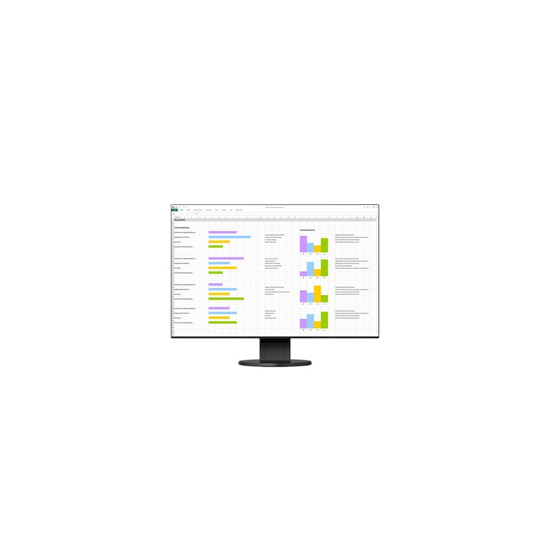 Monitor led 24" eizo flexscan ev2456 wuxga 1920x1200p 5ms classe