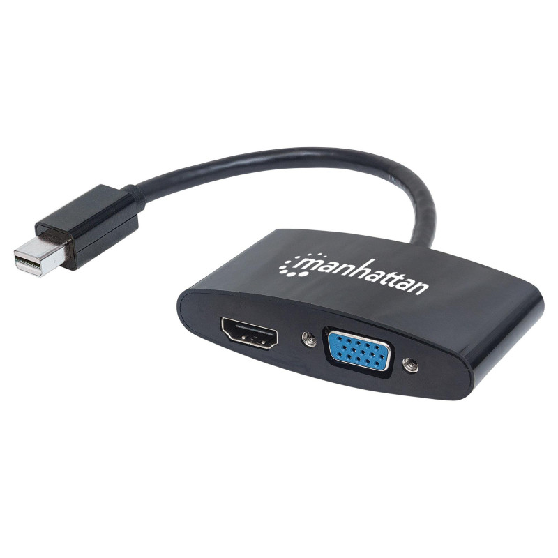 Adattatore manhattan mini displayport 2-in-1 4k hdmi vga