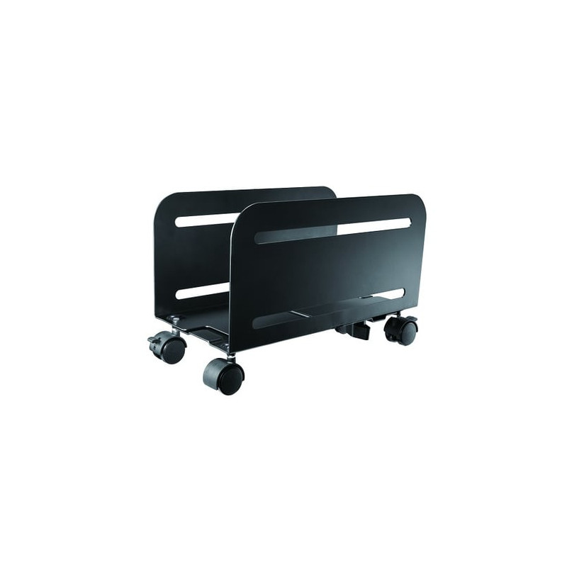 Supporto pc newstar a sistema trolley 120mm-210mm 10kg nero [cpu-m100black]