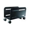 Supporto pc newstar a sistema trolley 120mm-210mm 10kg nero [cpu-m100black]