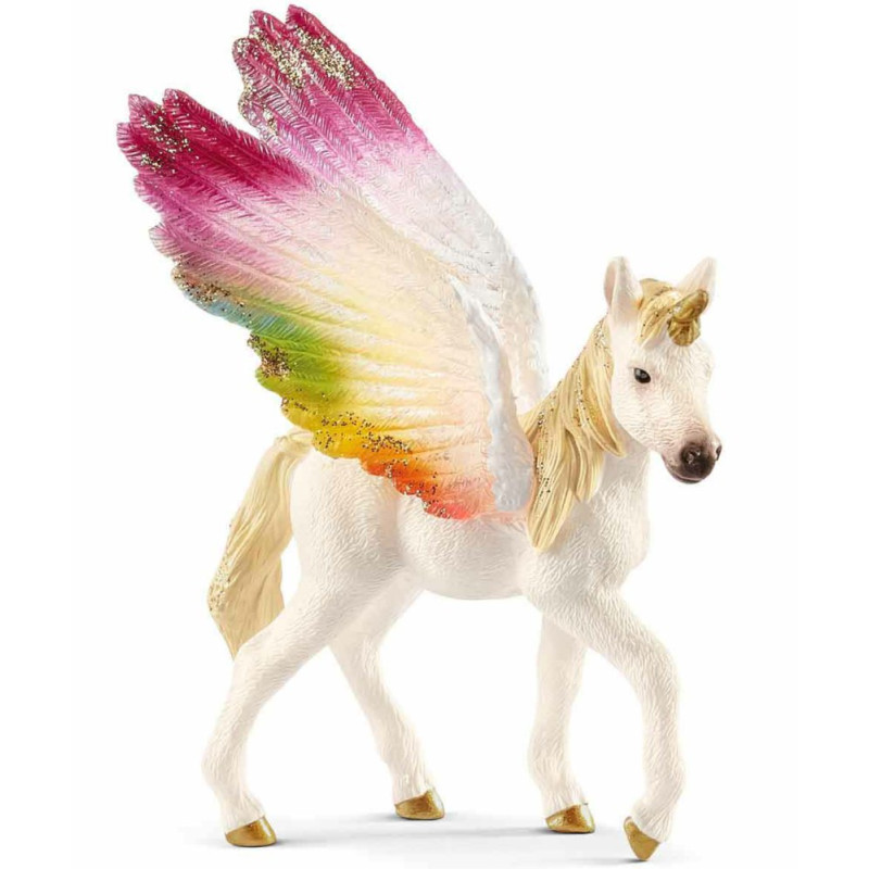 Unicorno arcobaleno alato schleich bayala [70577]