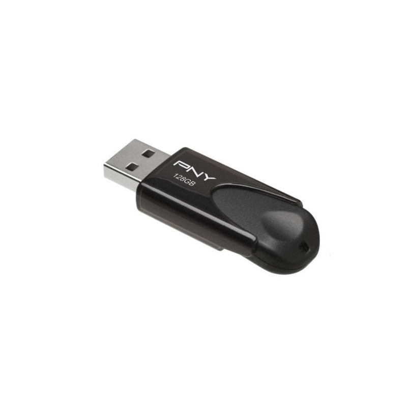 Pen drive 128gb pny attache 4 usb 2.0 nero [fd128att4-ef]