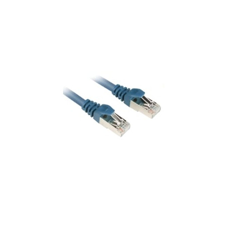 Cavo di rete sharkoon rj45 cat.6 sftp 0,25m blu [4044951014682]