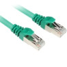 Cavo di rete sharkoon rj45 cat.6 sftp 0,25m verde [4044951014828]