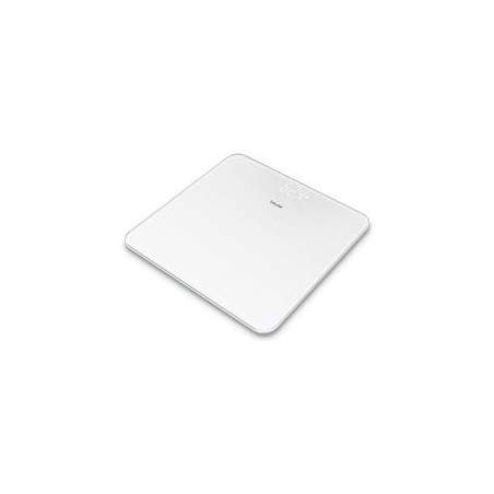 Bilancia pesapersone beurer digitale max 180kg bianco [gs225]