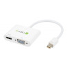 Adattatore techly mini displayport ad hdmi/vga