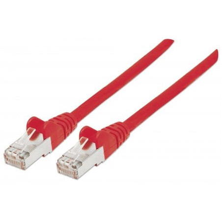 Cavo di rete patch intellinet cat.7 plug rj45 6a s/ftp lszh 0.25m
