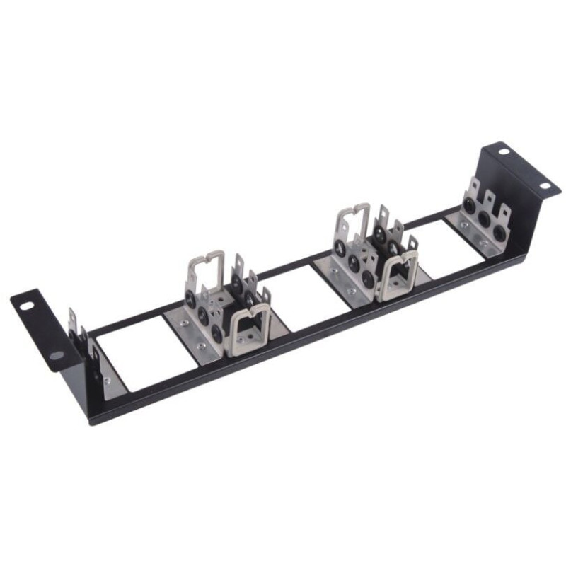 Subrack 19'' arretrato per moduli lsa 2u