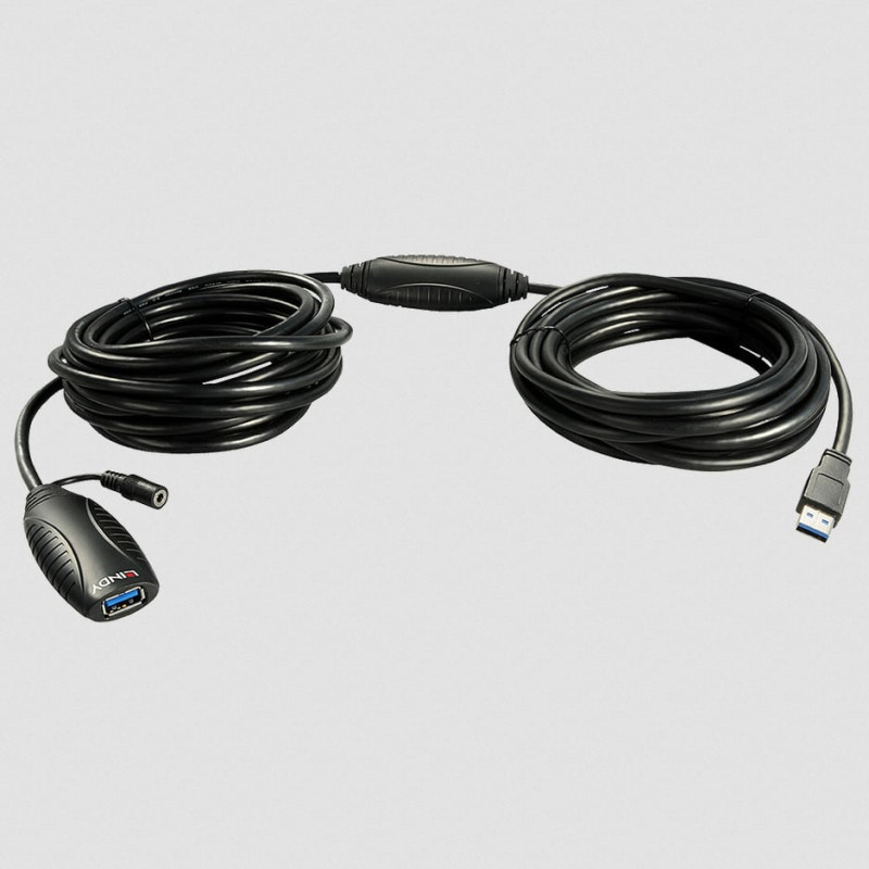 Cavo usb 3.0 lindy 15m (max. 2x15m) [43099]