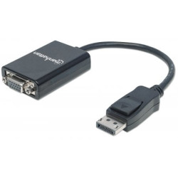 Adattatore manhattan displayport a vga m/f 0.15m