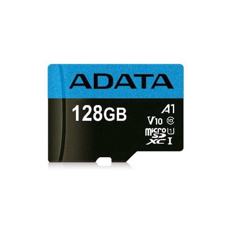 128gb scheda microsdxc adata micro pemier (2in1) uhs-i cl10 a1