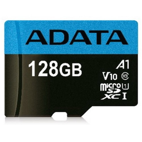 128gb scheda microsdxc adata micro pemier (2in1) uhs-i cl10 a1