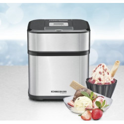 Gelatiera rommelsbacher im 12 nero-acciaio [im 12]