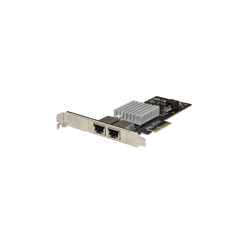 Scheda di rete startech ethernet a 2 porte pcie 10gbase-t / nbase-t