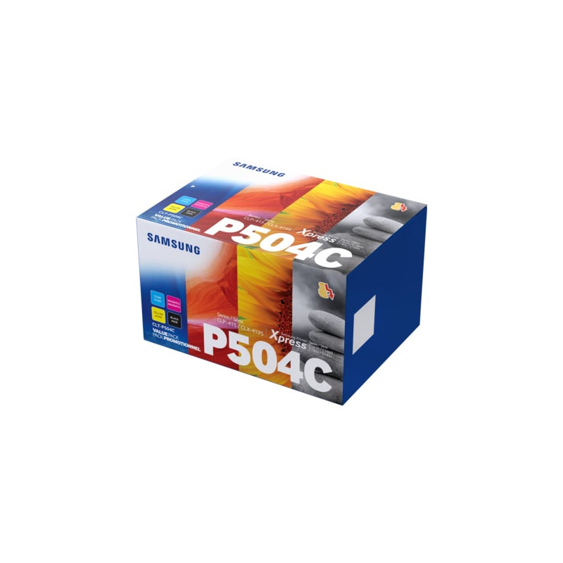 Toner samsung clt-p 504 c value pack cymk [su400a]
