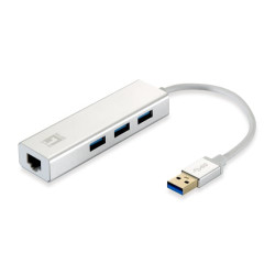 Adattatore levelone 3 porte usb wake-on-lan [usb-0503]