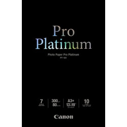 Carta fotografica canon 10 fogli i pt-101-a3+ pro platinum