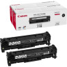 Toner originale canon 2 pz. nero lbp7200 mf8330 mf8350 [2662b005]