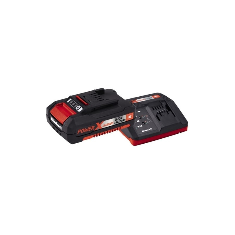 starter kit einhell batteria e caricabatterie 18v 4,0ah power x-change