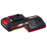 starter kit einhell batteria e caricabatterie 18v 4,0ah power x-change