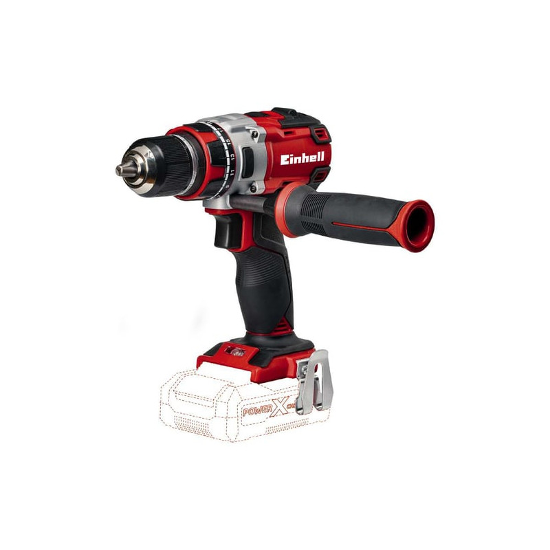 Trapano avvitatore einhell te-cd 18 li brushless solo power x-change