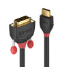 Cavo lindy hdmi a dvi-d single link 0.50m nero [36270]