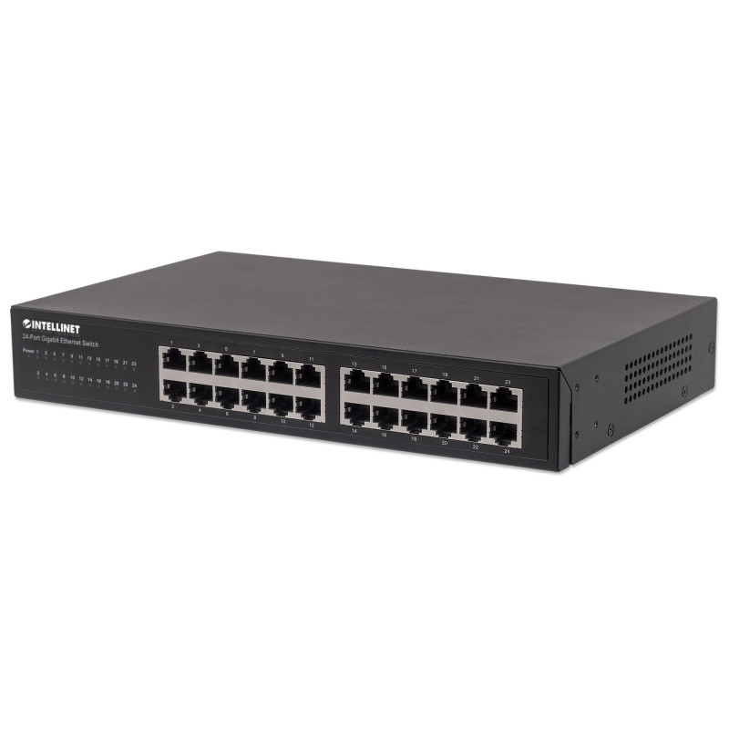 Switch intellinet gigabit ethernet 24 porte desktop/rack