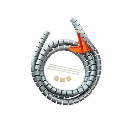 Guaina raccoglicavi flessibile legrand sw11900d 2m arancione/bianco