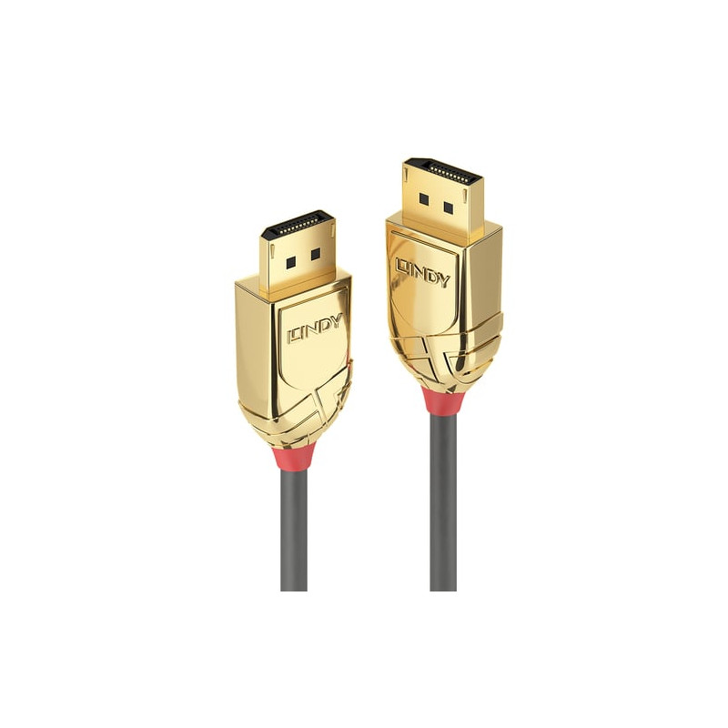 Cavo lindy displayport gold line m/m 7.50m [36295]
