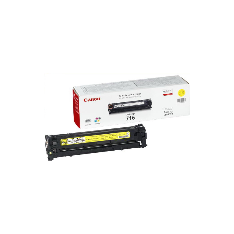 Toner originale canon giallo lbp 5050 lbp 5050n [1977b002aa]
