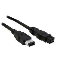Cavo inline cavo firewire ieee1394 6pin a 9pin m/m, 800mbit/s 3m