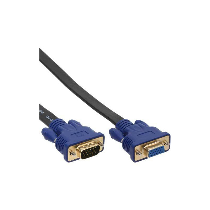 Cavo inline s-vga, sub-d 15pin hd a sub-d 15pin hd m/f