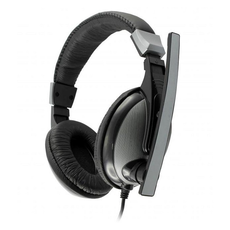 Cuffie da gioco sbox con microfono nero [hs-302]