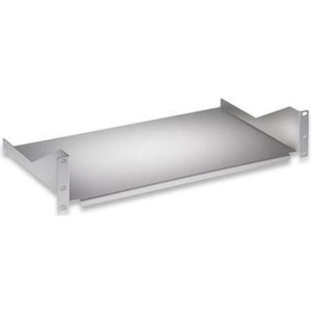 Mensola intellinet per rack 19'' 400mm 2u 2 punti grigio
