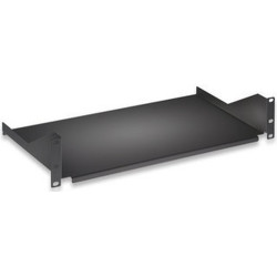 Mensola intellinet per rack 19'' 400mm 2u 2 punti nero